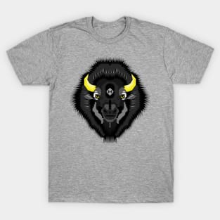 Geometric Bison T-Shirt